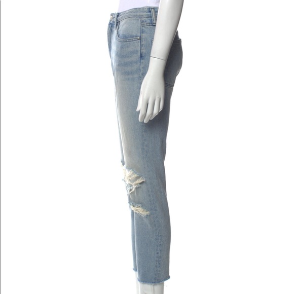 John Elliott Mid Rise Skinny Leg Jeans Size 25 EUC - Picture 3 of 4